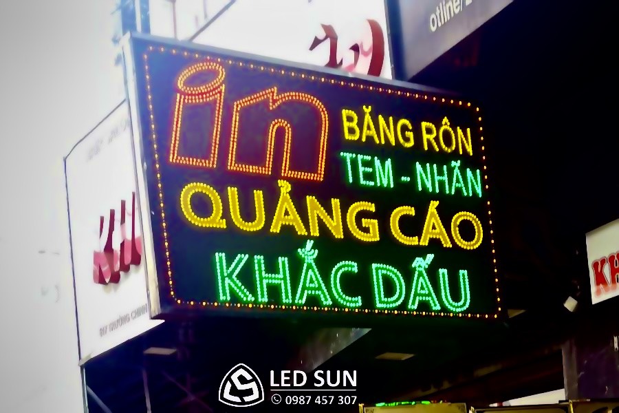 bảng hiệu led đẹp