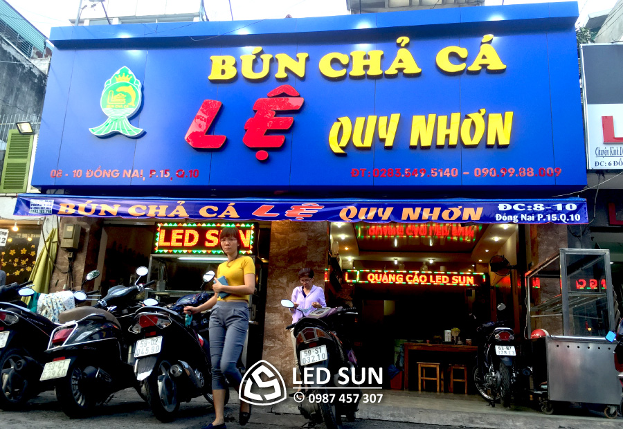 bảng hiệu led đẹp