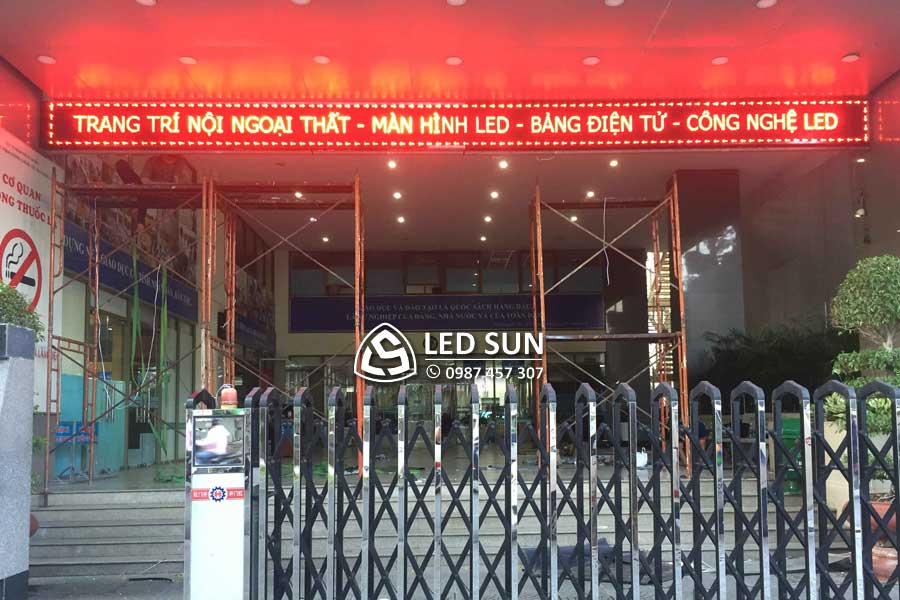 bảng hiệu quảng cáo led