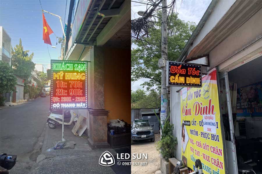 bảng hiệu quảng cáo led