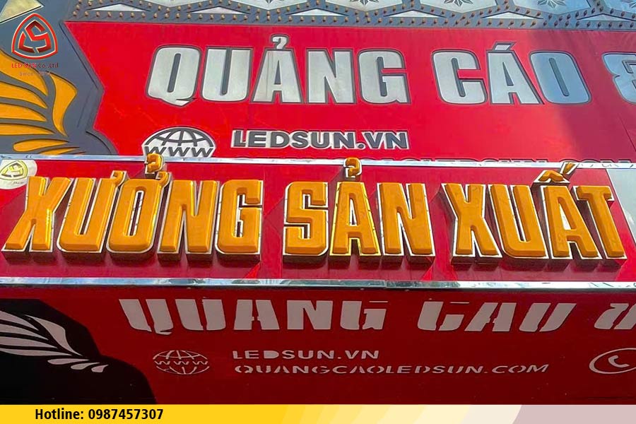 chữ quảng cáo