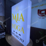 hộp đèn mica 5 mặt in uv
