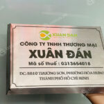 biển tên công ty inox trắng xước