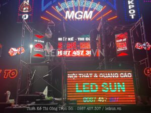 Làm bảng hiệu quận 3 do Led Sun triển khai cho quán Bar