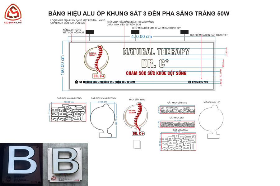 thiết kế bảng hiệu quảng cáo