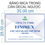 Thiết kế bảng thông tin