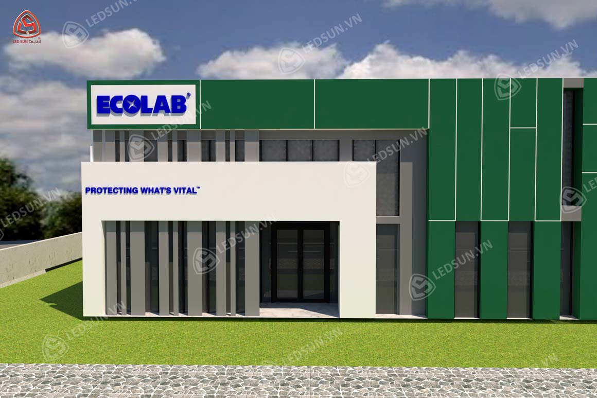 thiết kế nhà máy ecolab việt nam