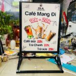 standee formex dán decal 2 mặt