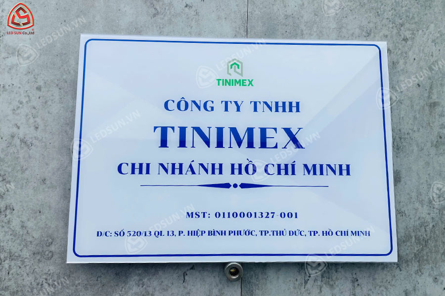 Làm bảng công ty quận Bình Tân