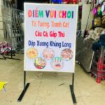 biển bạt 2 mặt có chân