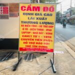 biển bạt 2 mặt có chân