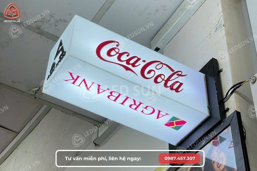 hộp đèn 5 mặt