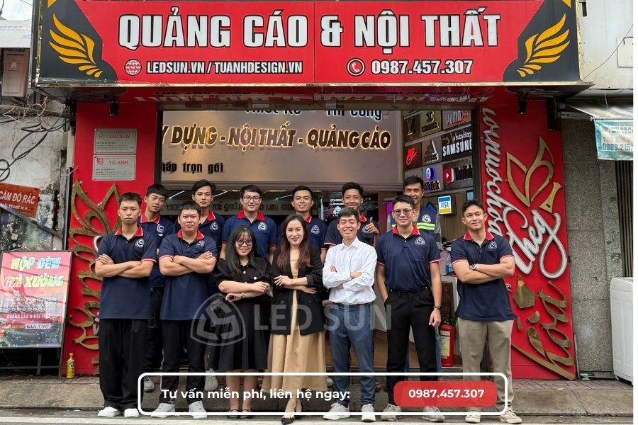 đội ngũ nhân sự của Led Sun