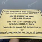 dịch vụ làm bảng inox ăn mòn