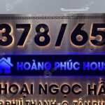 dịch vụ làm bảng inox chữ nổi