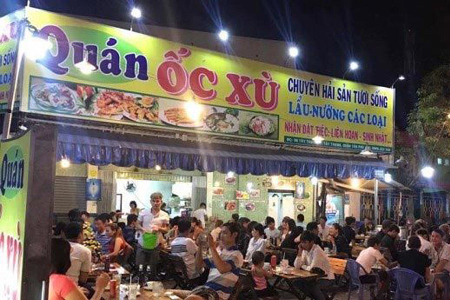 bảng hiệu bạt quán nhậu
