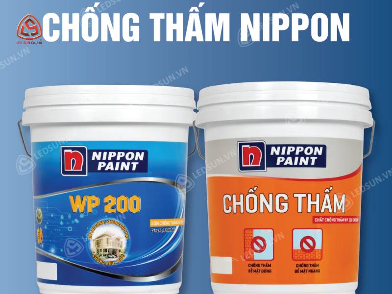 Vật liệu sơn chống thấm NIPPON