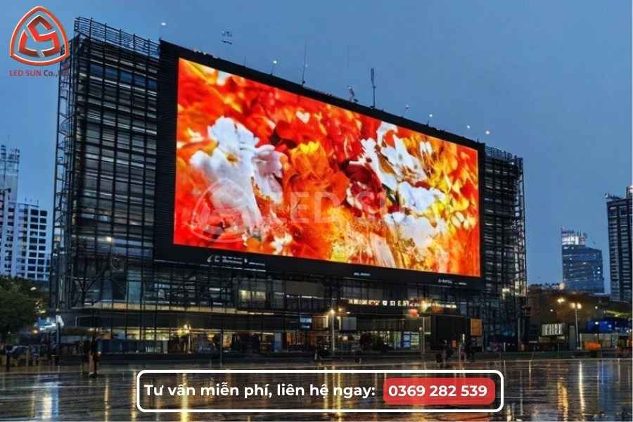 Quy trình thi công màn hình LED P5 Outdoor diện tích lớn tại Led Sun