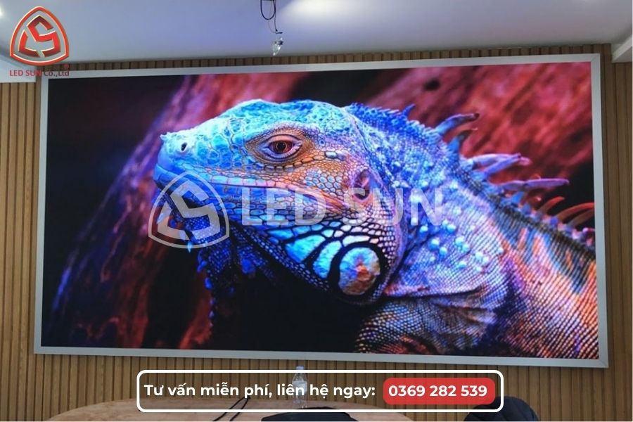 Ứng dụng màn hình LED P1.53 trong phòng họp HĐQT độ nét cao