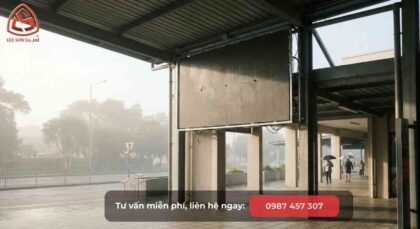 Sai lầm lắp Màn Hình LED Indoor cho khu vực bán ngoài trời có mái che