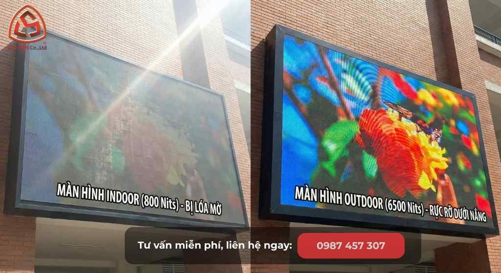 Màn Hình LED Indoor Và Outdoor: 2 Chỉ Số Kỹ Thuật Quyết Định Hiệu Quả Đầu Tư