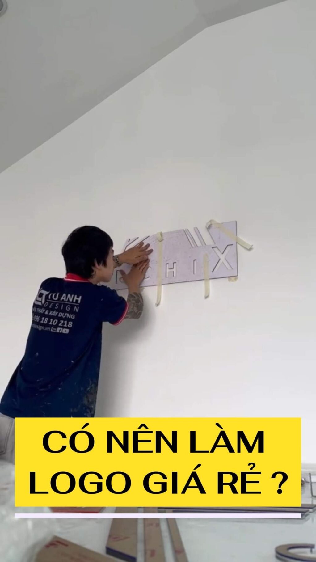 Có nên dán logo giá rẻ
