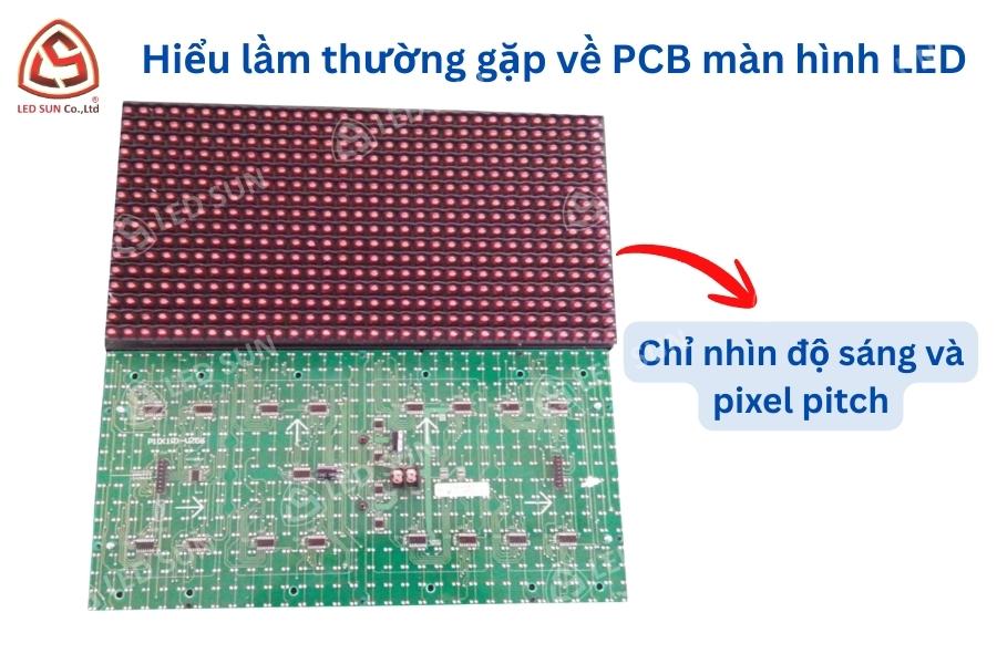Những hiểu lầm thường gặp về PCB màn hình LED khi đánh giá chất lượng module LED