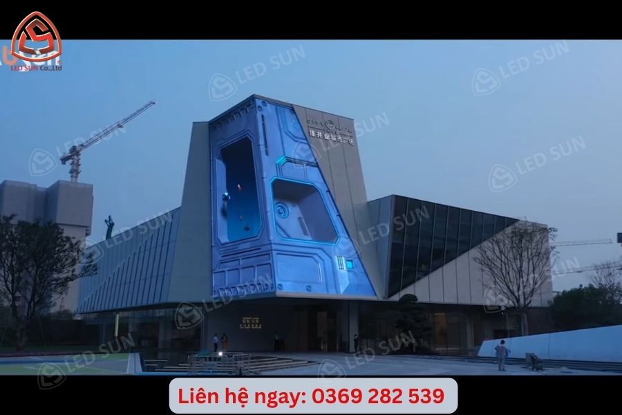 Màn hình LED 3D tại công trình thực tế, góc nhìn đánh giá hiệu quả đầu tư