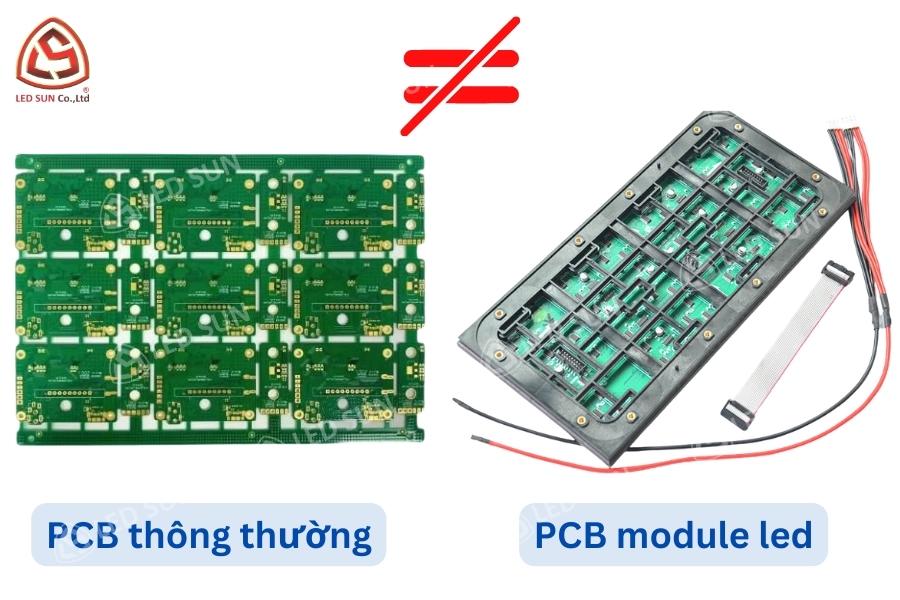 PCB của module LED có yêu cầu cao hơn PCB điện tử thông thường về tín hiệu và nhiệt
