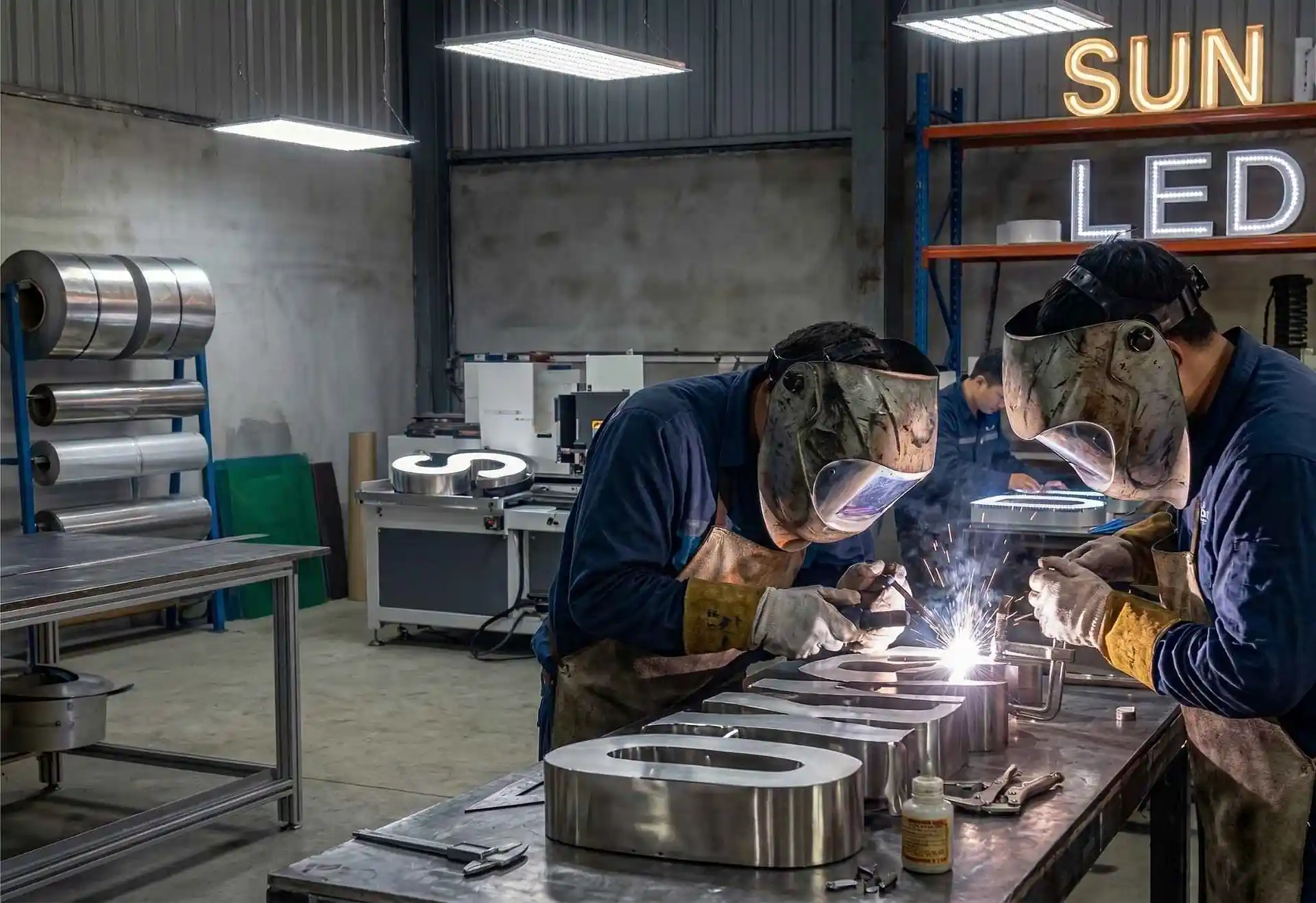 Dịch vụ gia công chữ nổi dành cho thợ và khách lẻ